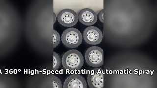 Máquina de pintura en aerosol automática giratoria de alta velocidad 200X7A 360°