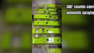 آلة رش أوتوماتيكية بناقل مضاد 360 درجة بمسدسات مزدوجة