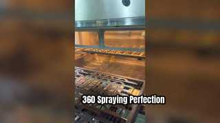 Máquina de pulverización 1200X5 360 Recubrimiento más rápido