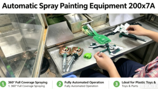 آلة الطلاء بالرش الأوتوماتيكية للعب الأطفال
