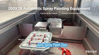 Automatic Spray Painting Machine for Toys