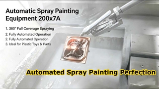 الطلاء بالرش الآلي للألعاب وقطع الغيار