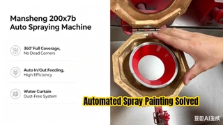 آلة الرش الآلي لصب المعادن