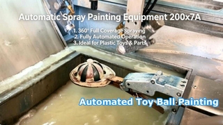 آلة الطلاء بالرش الأوتوماتيكية لعبة الكرة