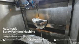 Plastic Toy Spray Machine Automatic Coating