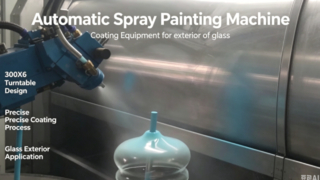 Glass Wall Spray Machine Automatic Coating