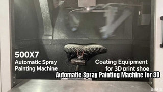 Automatic Spray Painting Machine for 3D Printed Shoes