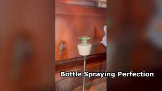 Automatic Bottle Spray Painting Machine