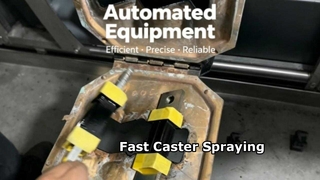 آلة رش العجلات بدون جهد