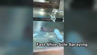 التشغيل الآلي السريع لنعل الحذاء