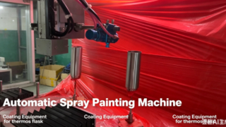 Automatic Spray Painting Machine for Flasks
