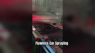 أتمتة خط رش السيارة