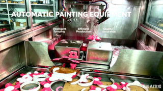 Plastic Hair Band UV Paint Machine