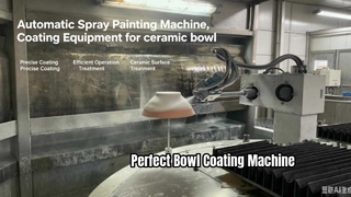 Ceramic Bowl Spray Machine Automatic Coating