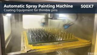 Automatic Ejector Pin Spraying Machine for Precision Coating