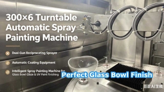 Smart Spray Painter for Glass Bowls