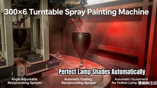 Automatic Lamp Shade Painter Machine