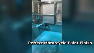 Automatic Spraying Machine for Motorcycle Tail Covers