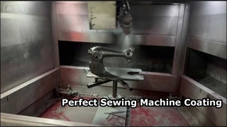 Automatic Sewing Machine Spray Painting Machine Solution