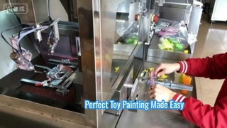 Automated Painting Machine for Plastic Toys