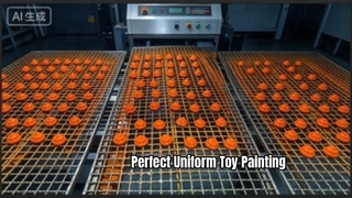 Automatic Spraying Machine for Uniform Toy Painting
